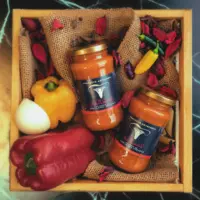 Setas en salsa de pimenton ahumado