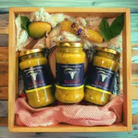 Setas en salsa de maracumango